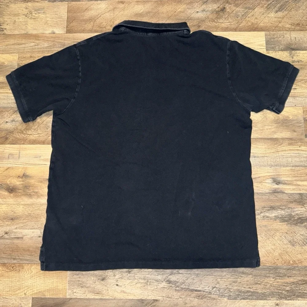 Polo Ralph Lauren Shirt Mens 2XLT Black Red Pony Preppy